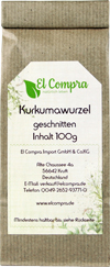 Kurkumawurzel geschnitten - 100g